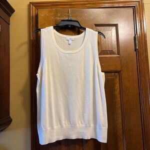 NWT Macy’s Charter Club Sleeveless, Light Weight Sweater Top.  Sz. Xl